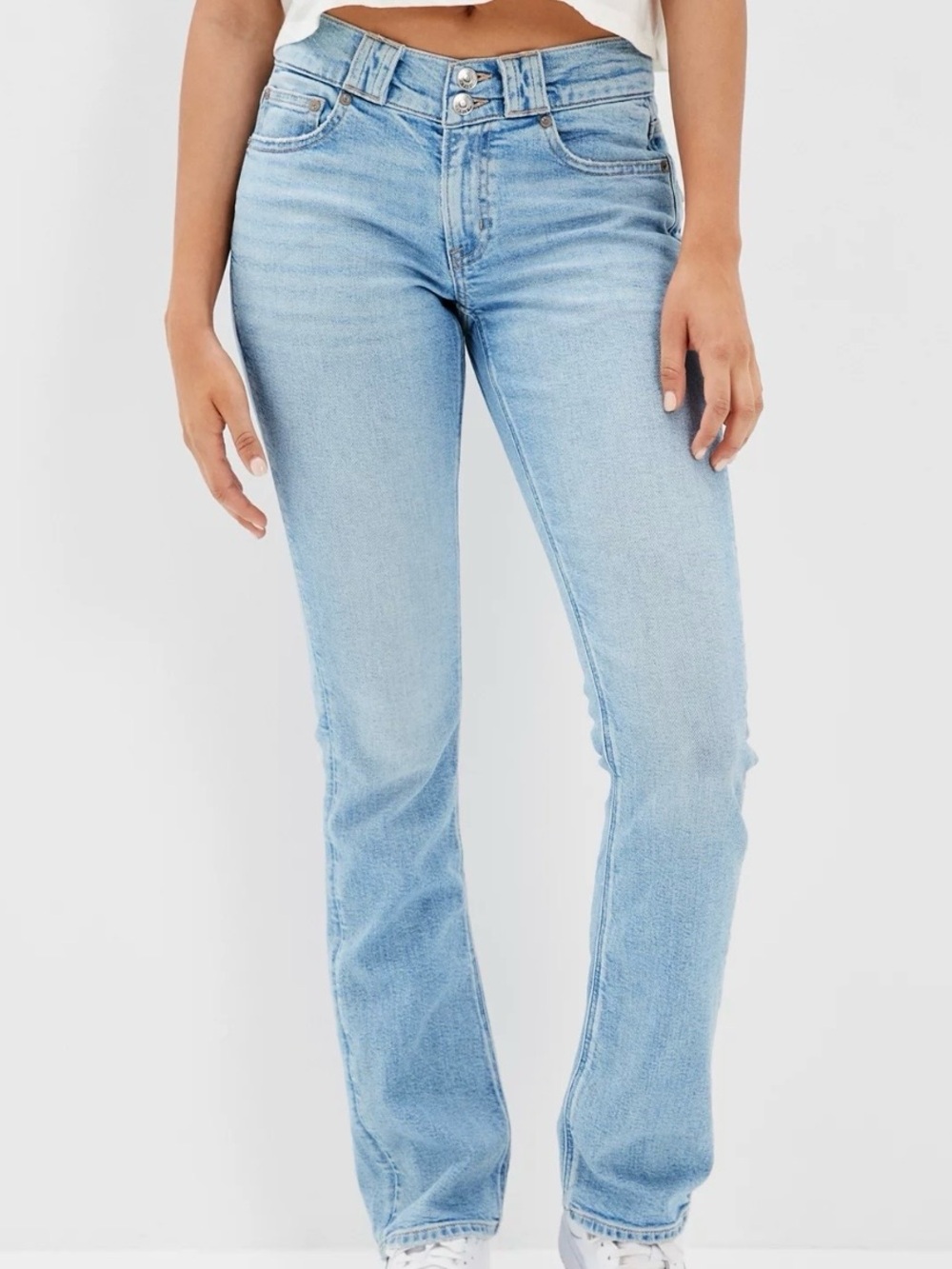 American Eagle 90’s Low Rise Skinny Kick Jeans Size 8
